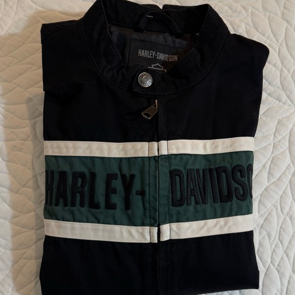 📌 Harley Davidson Men’s Bar Jacket size small - Picture 16 of 16